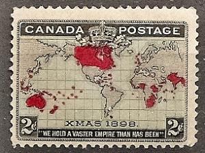 Canada   86 Mint OG 1898 Imperial Penny Postage