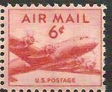 US Stamp #C39 MNH - DC-4 Skymaster Airmail Single