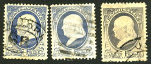 U.S. #206 USED SET