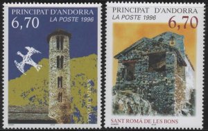 Andorra, French Admin Scott # 474-75 VF MNH