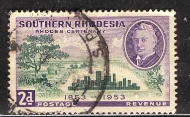 Southern Rhodesia; 1953: Sc. # 79: O/Used Cpl. Set