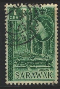 Sarawak Sc#197 Used