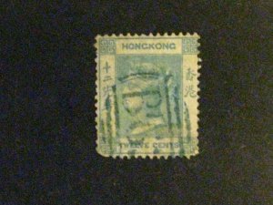 Hong Kong #3 used blunted LL corner perf a198.9420