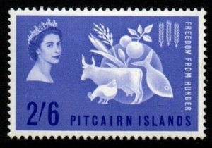 PITCAIRN ISLANDS SG32 1963 FREEDOM FROM HUNGER MOUNTED MINT