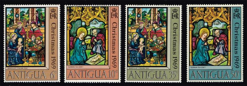 Antigua #224-227 Christmas Set of 4; MNH (1.05)