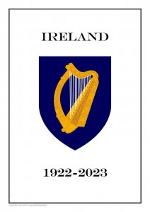 Ireland 1922-2023 PDF (DIGITAL)  STAMP ALBUM PAGES