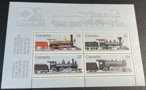 CANADA # 1039a--MINT NEVER/HINGED--SOUVENIR SHEET--1984