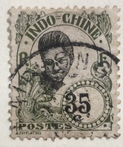 AlexStamps INDO-CHINA #50 XF Used 