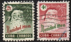 Cuba Sc #532-533 Used