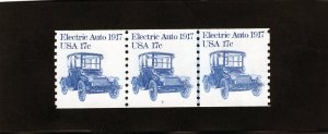 1906 Electric Car, MNH PNC/3 w/line (#7)