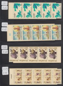 Thailand  MNH  booklet collection   cat $585.00 sell at 16%