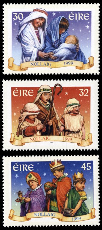 Ireland 1999 Scott #1213-1215 Mint Never Hinged