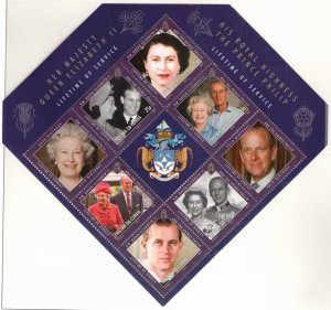 TRISTAN DA CUNHA 2010 Royal Service; Scott 931-37, 936a, SG 1009-16; MNH