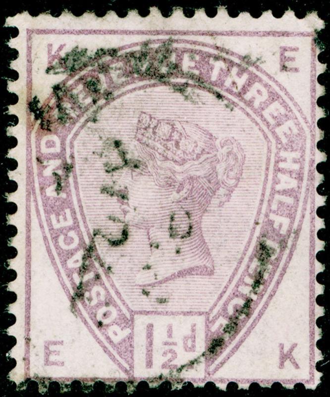 SG188, 1½d lilac, USED. Cat £42. EK