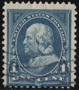 SC#264 1¢ Franklin (1895) Used
