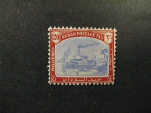 Sudan #J15 mint hinged  b23.9 1349