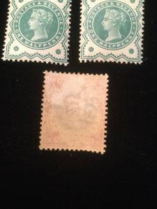 Great Britain Scott #125& 126 Mint Hinged Full Gum!