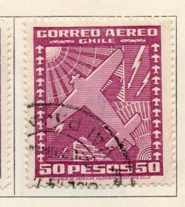 Chile 1934-36 Early Issue Fine Used 50P. 234740