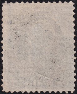 US #154 Used Single,  With Cert.