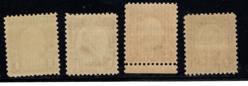 U.S. -  669-72 -  Very Fine - Never Hinged