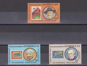 Dominica 931-33 Scouts VF MNH Complete Set