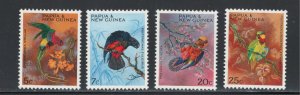 Papua New Guinea 1967 Parrots Scott # 249 - 252 MH