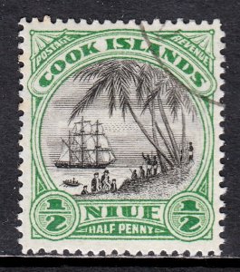 Niue - Scott #60 - Used - Pencil/rev. - SCV $3.50