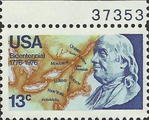 # 1690 MINT NEVER HINGED BENJAMIN FRANKLIN