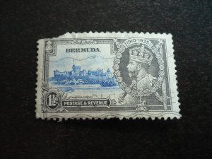 Stamps - Bermuda - Scott# 101 - Used Part Set of 1 Stamp