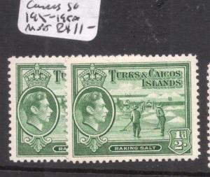 Turks & Caicos SG 195-195a MNH (3dek) 