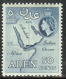 *( tw )*  Aden QE2 SC# 53 MNH