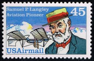 US #C118 Samuel P. Langley; MNH