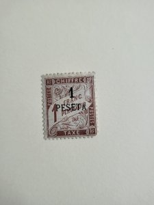 Stamps French Morocco Scott #J5 h