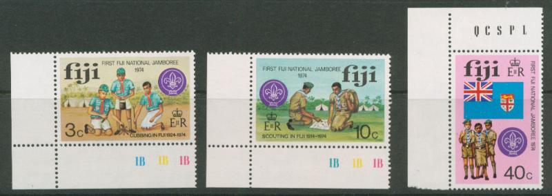 Fiji SG 499 - 501 MUH stamps set - Margins Light hinge