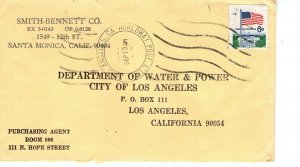 CALIFORNIA TOWN CANCEL,  LOS ANGELES, CA  1960  FDC11414