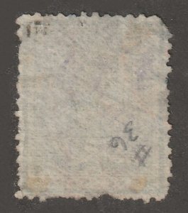 Uruguay, Stamp, scott#36,  used, hinged,  10, green