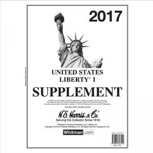 H E Harris Liberty 1 Supplement for Stamp issued in 2017 (Liberty I)