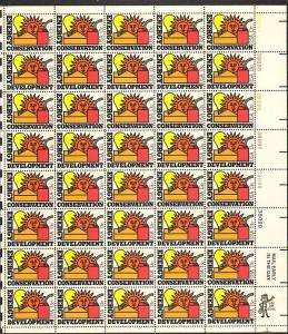 US #1723-24 Mint Sheet Energy  