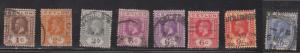 CEYLON Selection Of Used King George V Issues