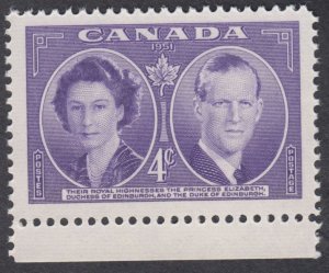Canada - #315 Royal Visit - MNH