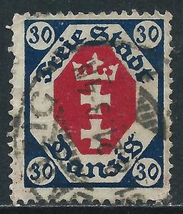Danzig, Sc #68, 30pf Used