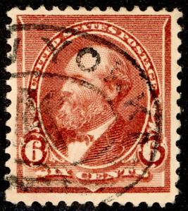 US #224 Used VF Cat$25