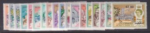 Bermuda, Scott 238-254 (SG 232-248), MNH