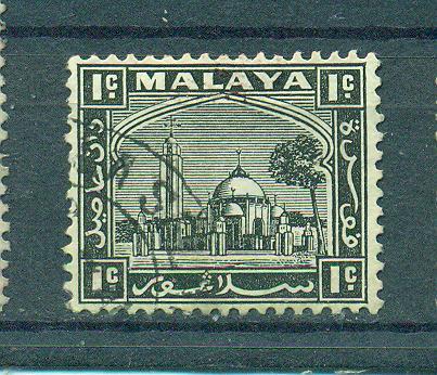 Malaya - Selangor sc# 45 mng cat value $.30