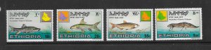 FISH - ETHIOPIA #1118-21  MNH