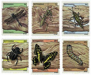 77529 MNH BOTSWANA 1981 INSECTOS
