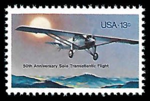 PCBstamps   US #1710 13c Lindbergh's Flight, MNH, (30)