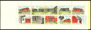 Finland 1979 Architecture Buildings Mi. 850/9 Booklet MNH