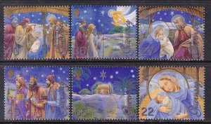 Guernsey 784-789 Christmas MNH VF