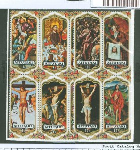 Aitutaki #63-5 Mint (NH) Single (Complete Set)